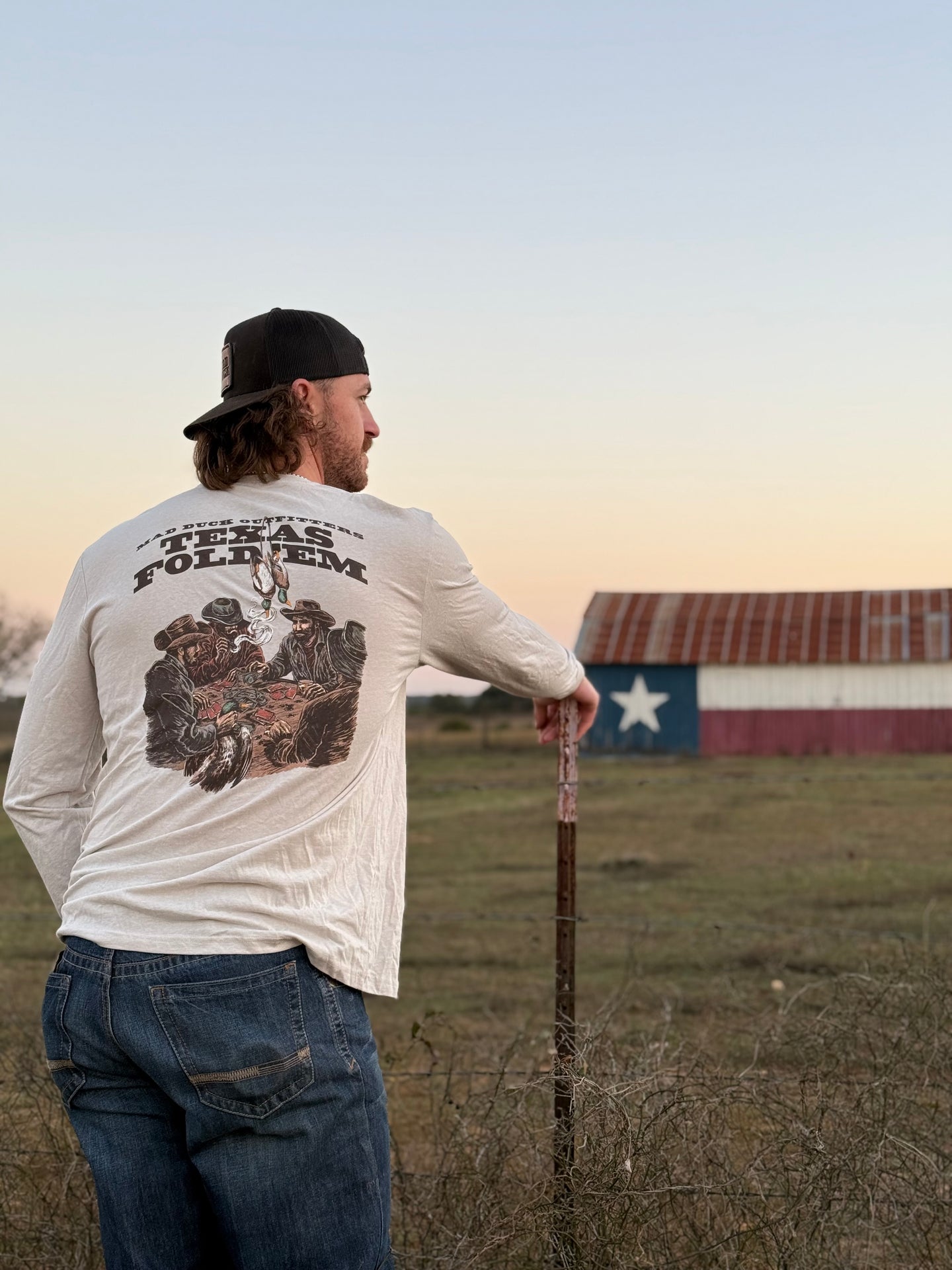 Texas Foldem L/S T-Shirt